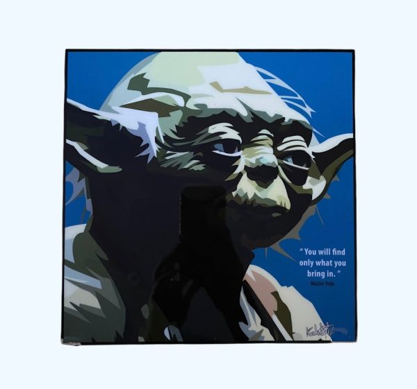 Yoda starwars popart