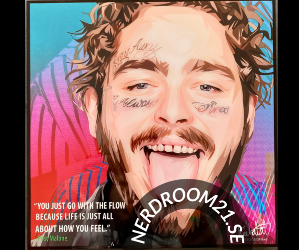 Post Malone pop art