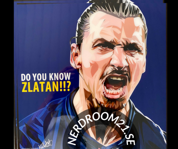 Zlatan Ibrahimovic pop art